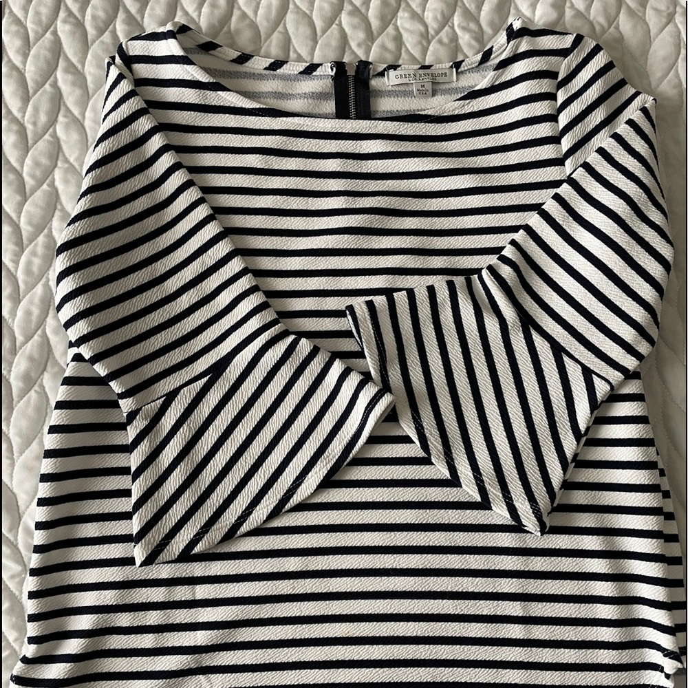 Fun Navy and White Top